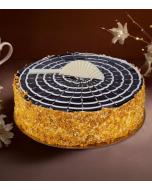 Rich Choco Butterscotch Cake