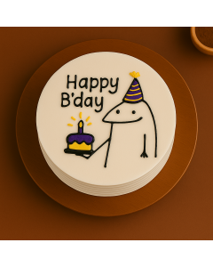 Happy Birthday Flork Cake