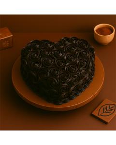 Heart Shaped Death by Chocolate Truffle