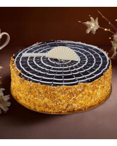 Rich Choco Butterscotch Cake