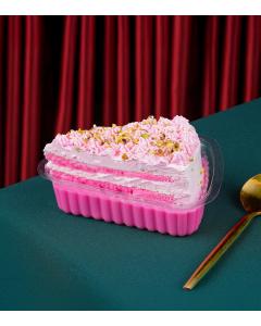 Soaked Rosemilk Pistachio Cake